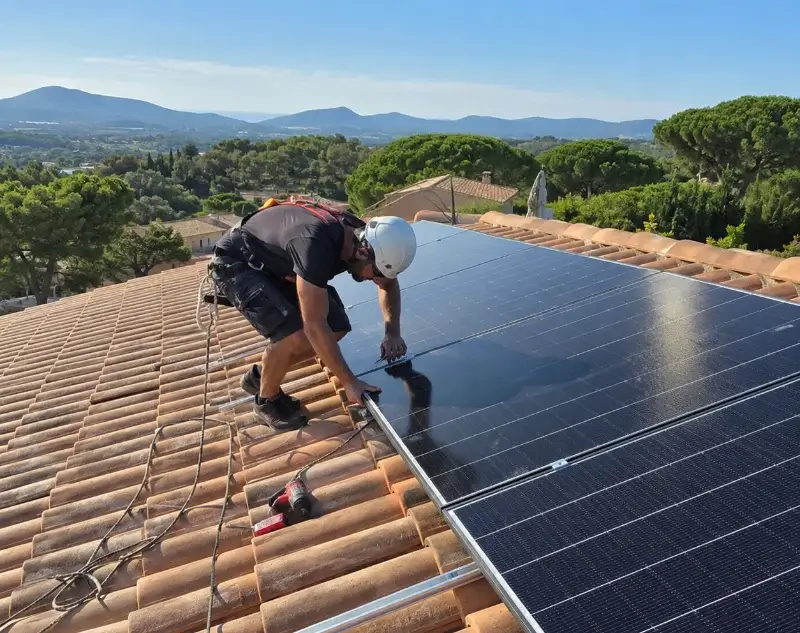 Installateur panneaux solaires Wangen — pose photovoltaïque sur toiture