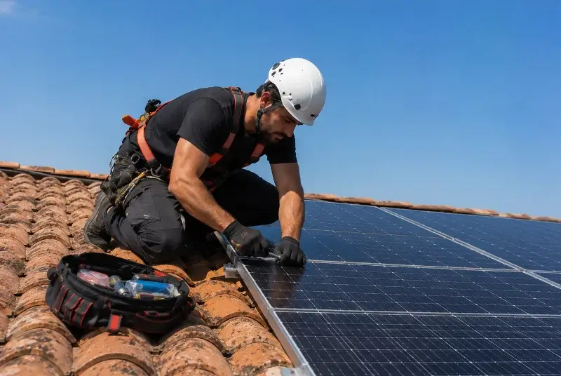 Maintenance et monitoring de panneaux solaires à Wangen