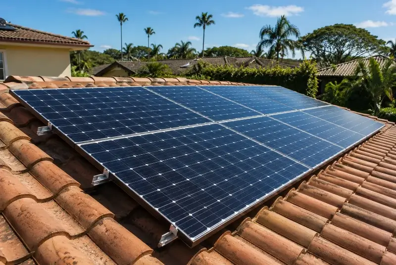 Installation de panneaux solaires à Wangen